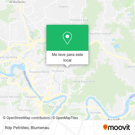 Rdp Petróleo mapa