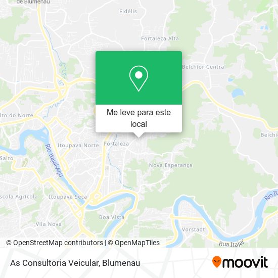 As Consultoria Veicular mapa