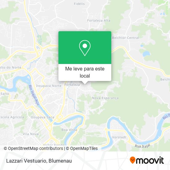 Lazzari Vestuario mapa