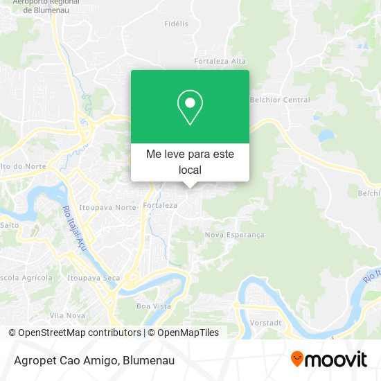 Agropet Cao Amigo mapa