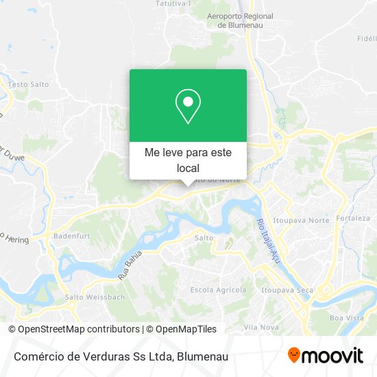 Comércio de Verduras Ss Ltda mapa