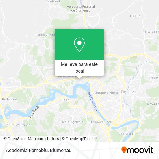 Academia Fameblu mapa