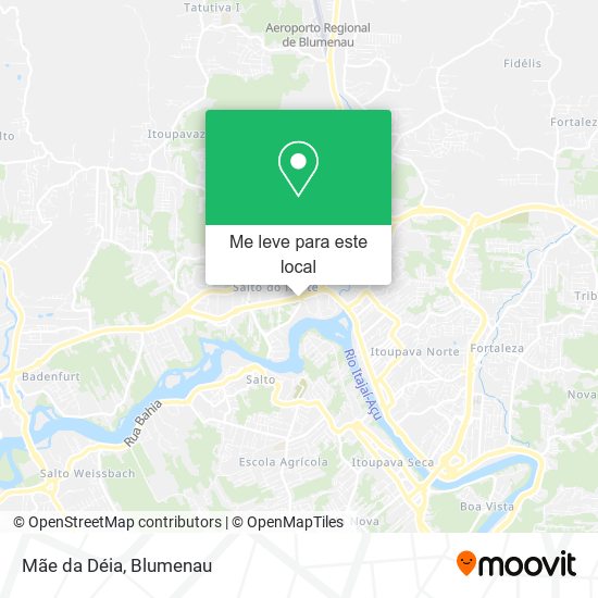 Mãe da Déia mapa