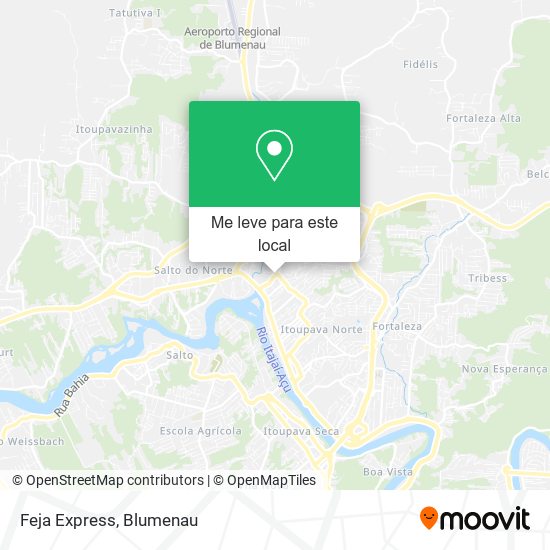 Feja Express mapa