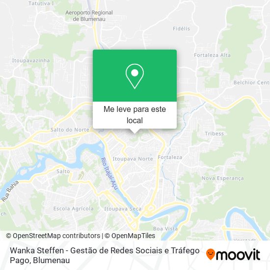Wanka Steffen - Gestão de Redes Sociais e Tráfego Pago mapa
