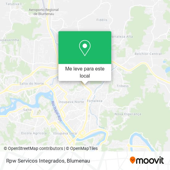Rpw Servicos Integrados mapa