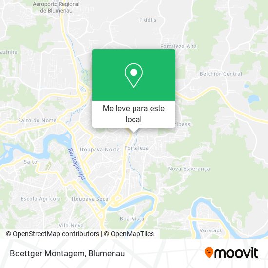 Boettger Montagem mapa