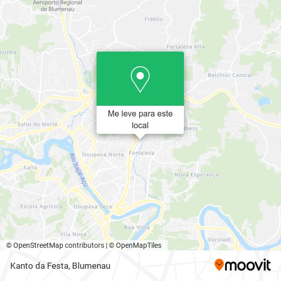 Kanto da Festa mapa