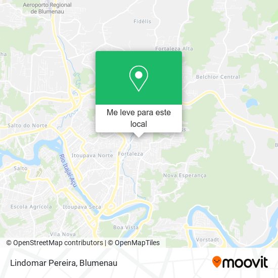 Lindomar Pereira mapa