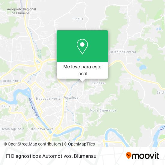 Fl Diagnosticos Automotivos mapa