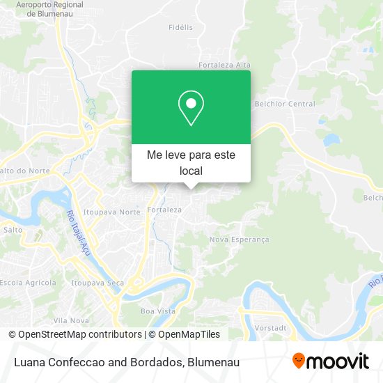 Luana Confeccao and Bordados mapa
