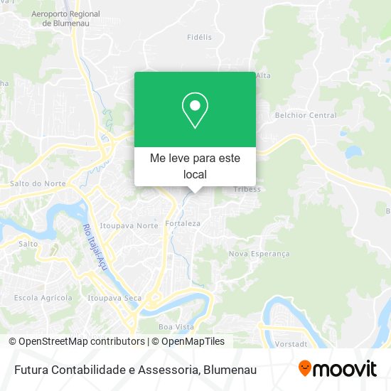 Futura Contabilidade e Assessoria mapa