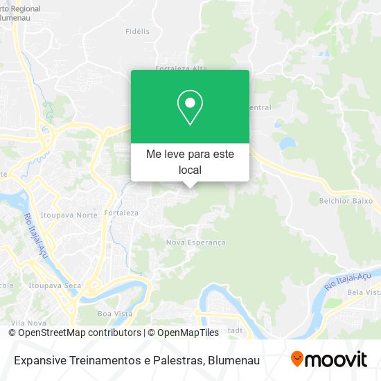 Expansive Treinamentos e Palestras mapa