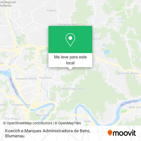 Koerich e Marques Administradora de Bens mapa