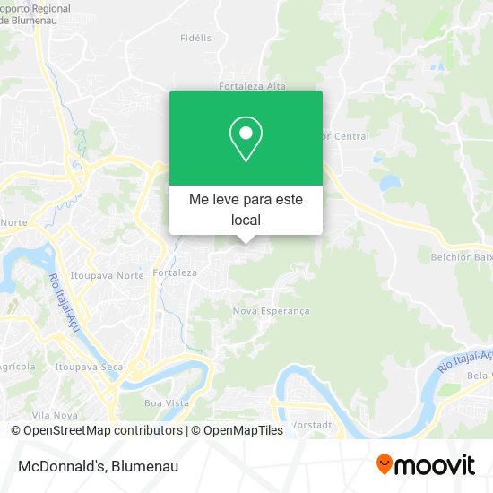 McDonnald's mapa