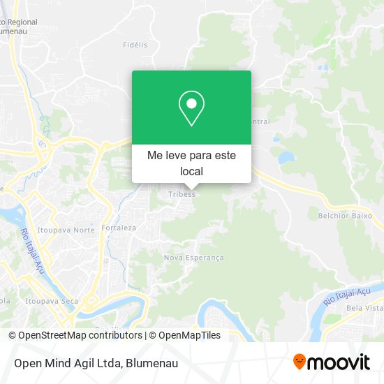 Open Mind Agil Ltda mapa