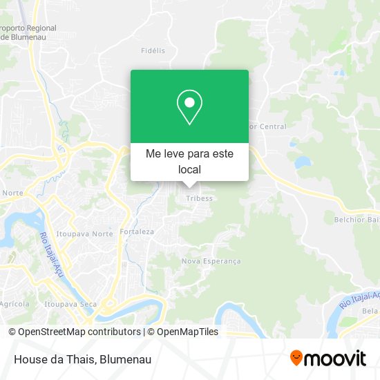 House da Thais mapa
