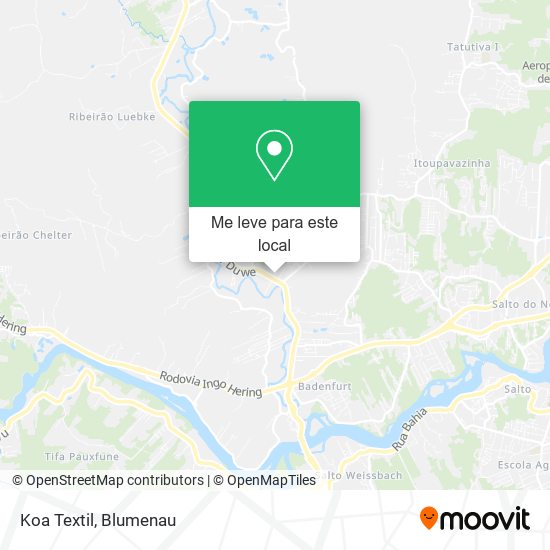 Koa Textil mapa