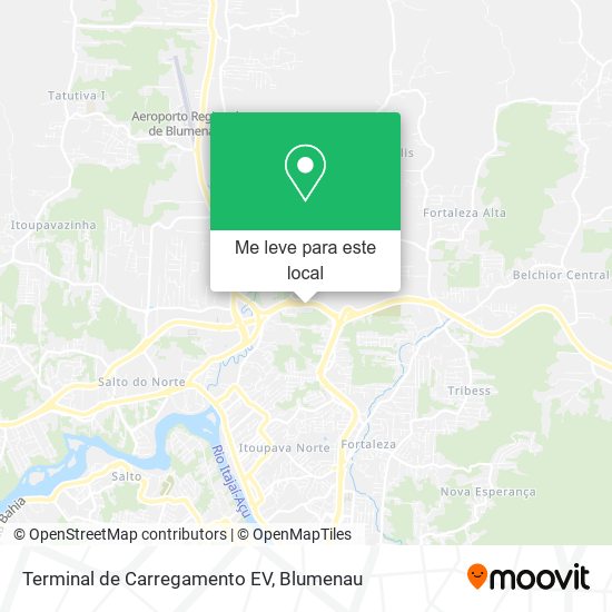 Terminal de Carregamento EV mapa