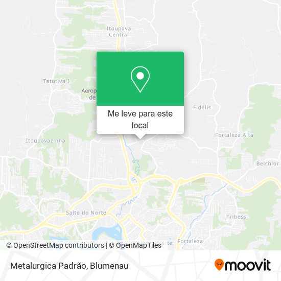 Metalurgica Padrão mapa