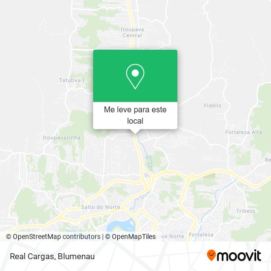 Real Cargas mapa