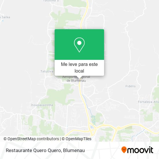 Restaurante Quero Quero mapa