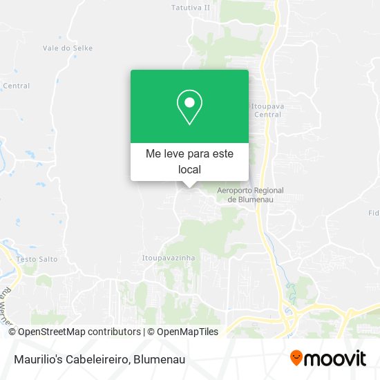 Maurilio's Cabeleireiro mapa