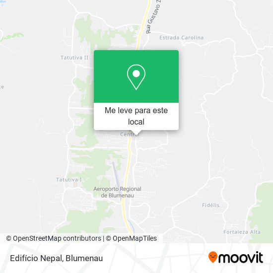 Edifício Nepal mapa