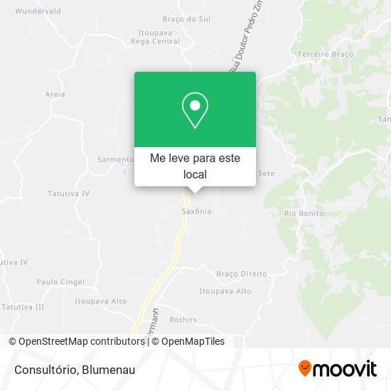 Consultório mapa