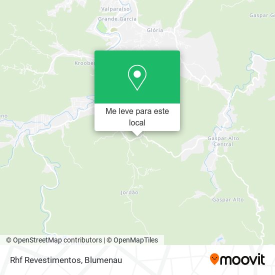 Rhf Revestimentos mapa