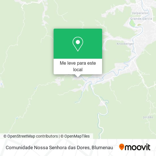 Comunidade Nossa Senhora das Dores mapa