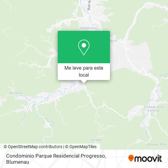 Condominio Parque Residencial Progresso mapa