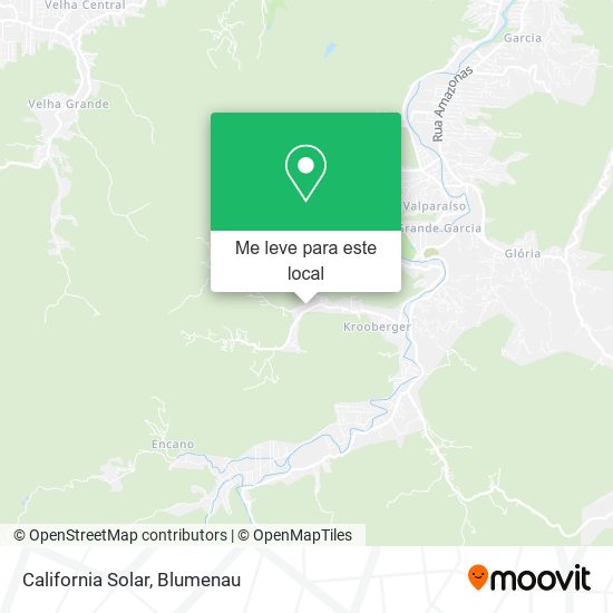 California Solar mapa