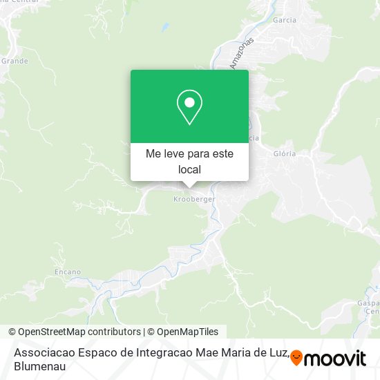Associacao Espaco de Integracao Mae Maria de Luz mapa