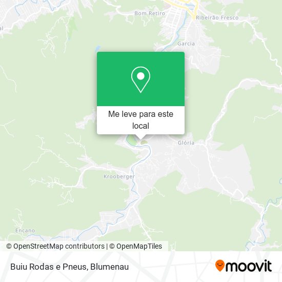 Buiu Rodas e Pneus mapa