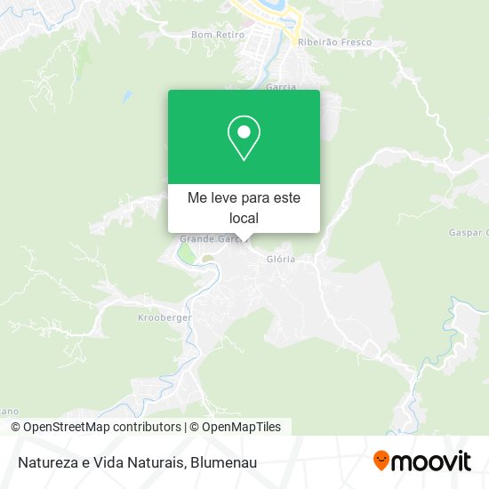 Natureza e Vida Naturais mapa