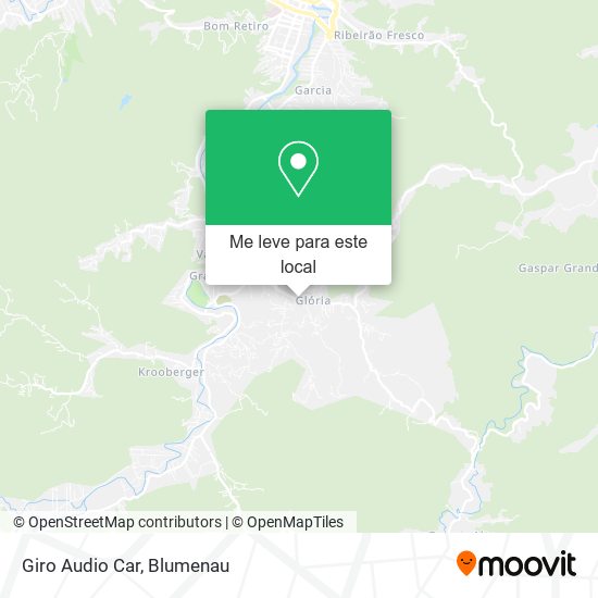 Giro Audio Car mapa