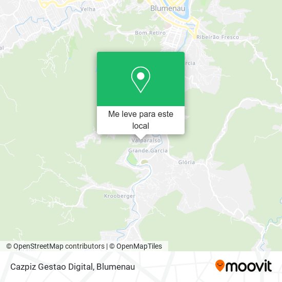 Cazpiz Gestao Digital mapa