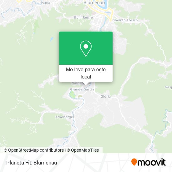 Planeta Fit mapa