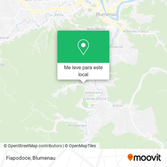 Fiapodoce mapa