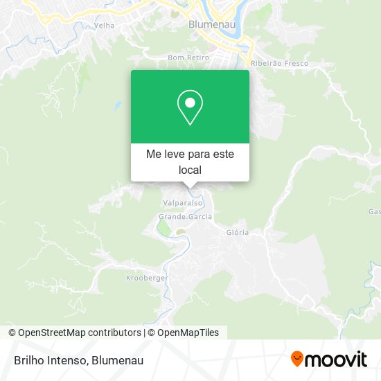Brilho Intenso mapa