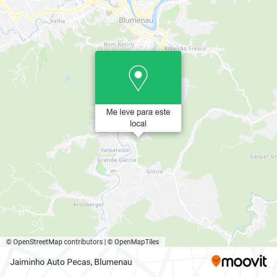 Jaiminho Auto Pecas mapa
