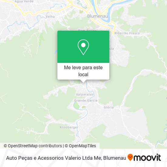 Auto Peças e Acessorios Valerio Ltda Me mapa