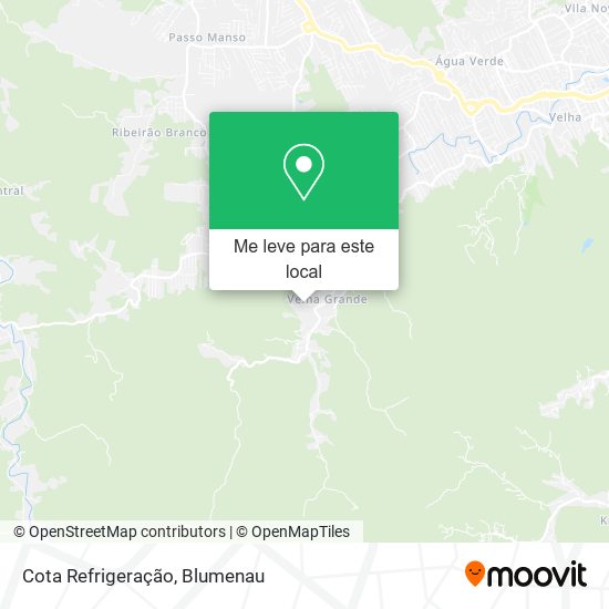 Cota Refrigeração mapa