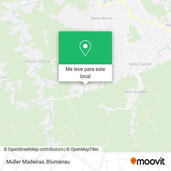 Muller Madeiras mapa