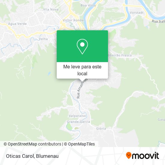 Oticas Carol mapa