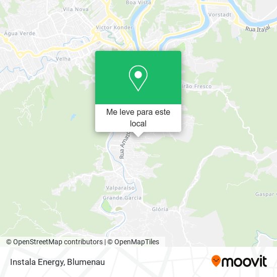 Instala Energy mapa