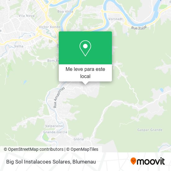 Big Sol Instalacoes Solares mapa