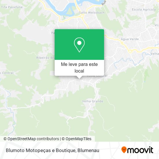 Blumoto Motopeças e Boutique mapa