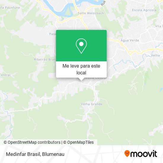 Medinfar Brasil mapa